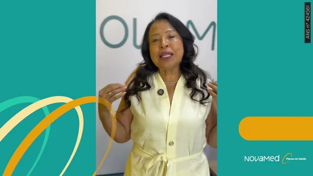 Depoimento em vídeo sobre o plano Novamed Sênior
